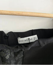 Load image into Gallery viewer, BEC &amp; BRIDGE Black Lace Long Sleeve Midi Dress Size 8