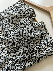 SCANLAN & THEODORE Cheetah Print Strapless A Line Dress Size 8