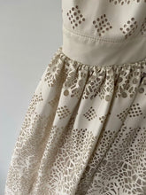 Load image into Gallery viewer, NICOLANGELA Divine A Line Laser Cut Dress Size 10-14 BNWT $690