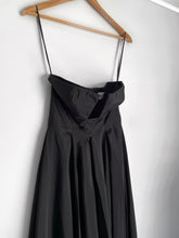 Load image into Gallery viewer, SHAKUHACHI Strapless It’s A Wrap Asymmetrical Maxi Midi Dress Size XS 6 8