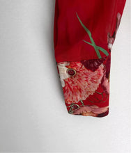 Load image into Gallery viewer, TWINSET Simona Barbieri Chiffon Floral Blouse Top Size 42 10-12 AU