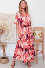 Load image into Gallery viewer, AVAMIA Mimosa Printed Boho Maxi Dress Sizes 8-18 Available BNWT