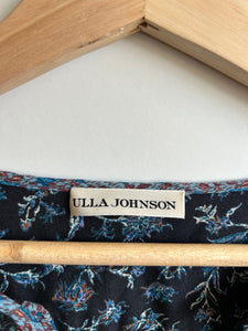 ULLA JOHNSON Colette  Boho Gypsy Blouse Top Size US 10 Suit AU/UK 10-14