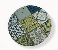 Load image into Gallery viewer, High Quality Ceramic Round Trivet Saratoga Bohemian Boho Non Slip Styling