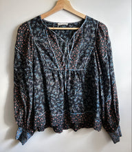 Load image into Gallery viewer, ULLA JOHNSON Colette  Boho Gypsy Blouse Top Size US 10 Suit AU/UK 10-14
